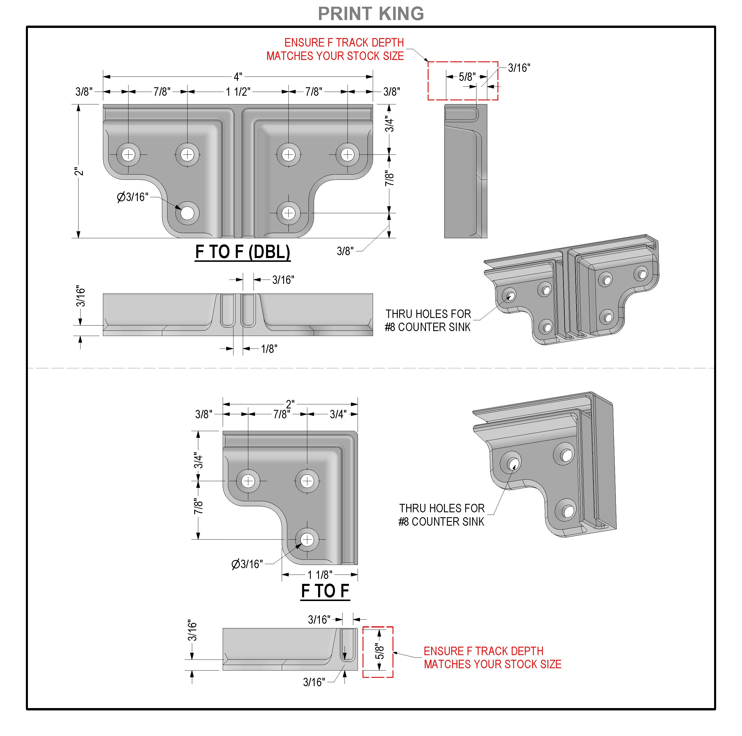 F-track Intersections