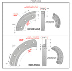Custom Radius F track