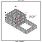 Frame Stackers (compatible with Bematrix / Aluvision)