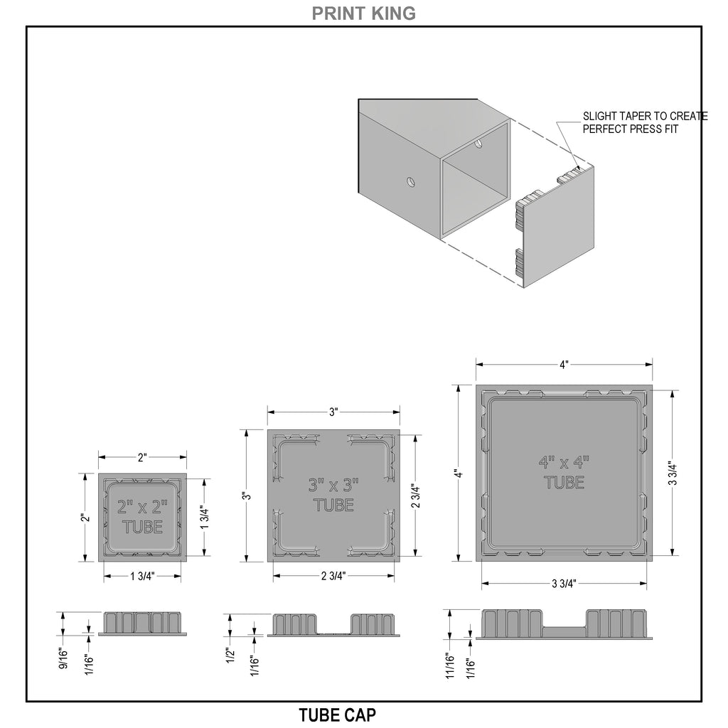 Press-Fit Post & Beam Cap
