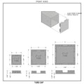 Press-Fit Post & Beam Cap