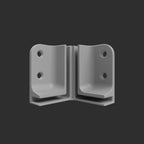 3-Way Inside Corner Connectors (F-to-W Track)