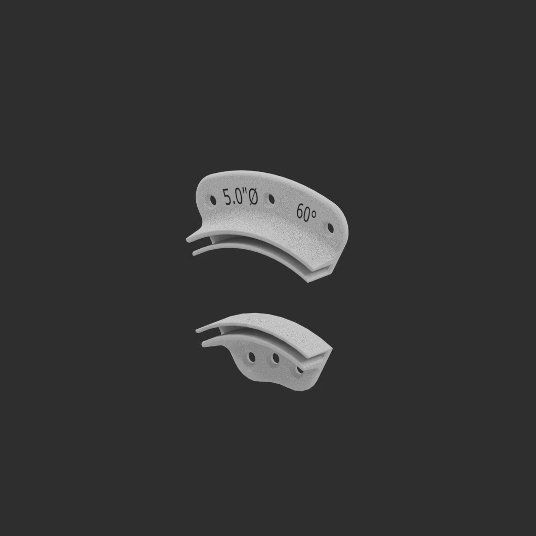 Custom Radius F track